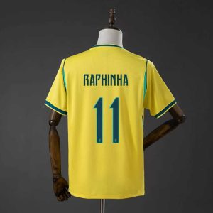 Brasil VM 2026 Hjemmedrakt Raphinha 11 Fotballdrakt Herre