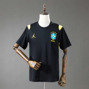 Brasil VM 2026 Jordan Brand Drill Top Svart Herre Fotballtrøye