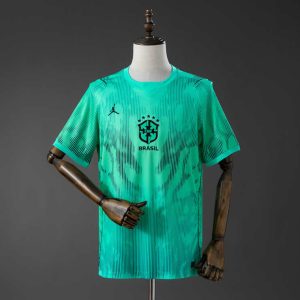 Brasil VM 2026 Keeperdrakt Grønn Herre Fotballdrakt