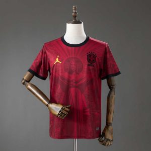 Brasil VM 2026 Konsept Jersey Brun Herre Fotballdrakt