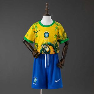 Brasil VM 2026 Spesialutgave Barn Fotballdrakt Sett