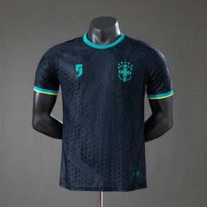 Brasil VM 2026 Spesialutgave Svart Player Edition Herre Fotballdrakt