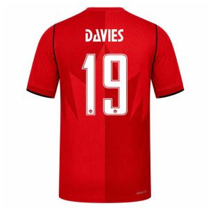 Canada Hjemmedrakt VM 2026 Herre Alphonso Davies 19 Kortermet Fotballdrakt