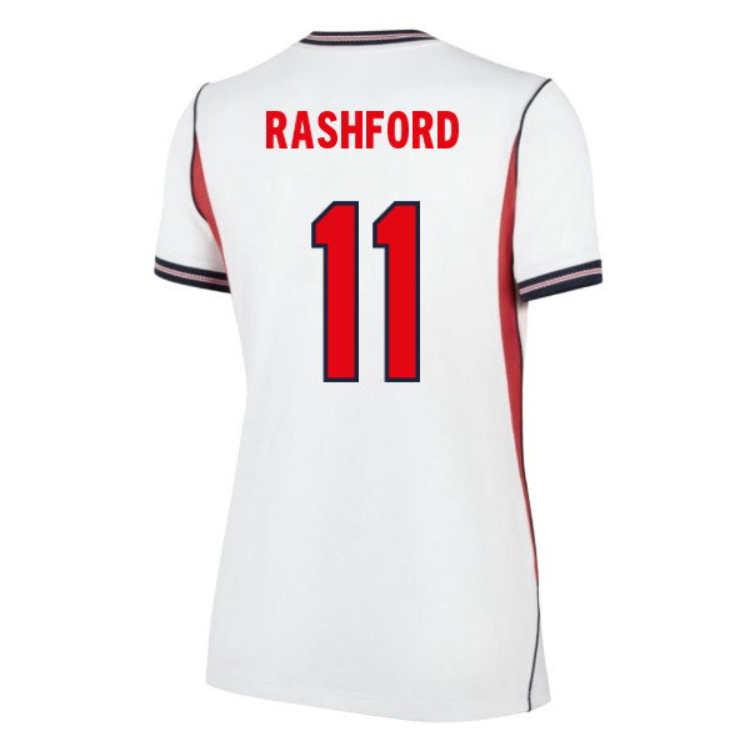 England Hjemmedrakt VM 2026 Dame Marcus Rashford 11 Kortermet Fotballdrakt