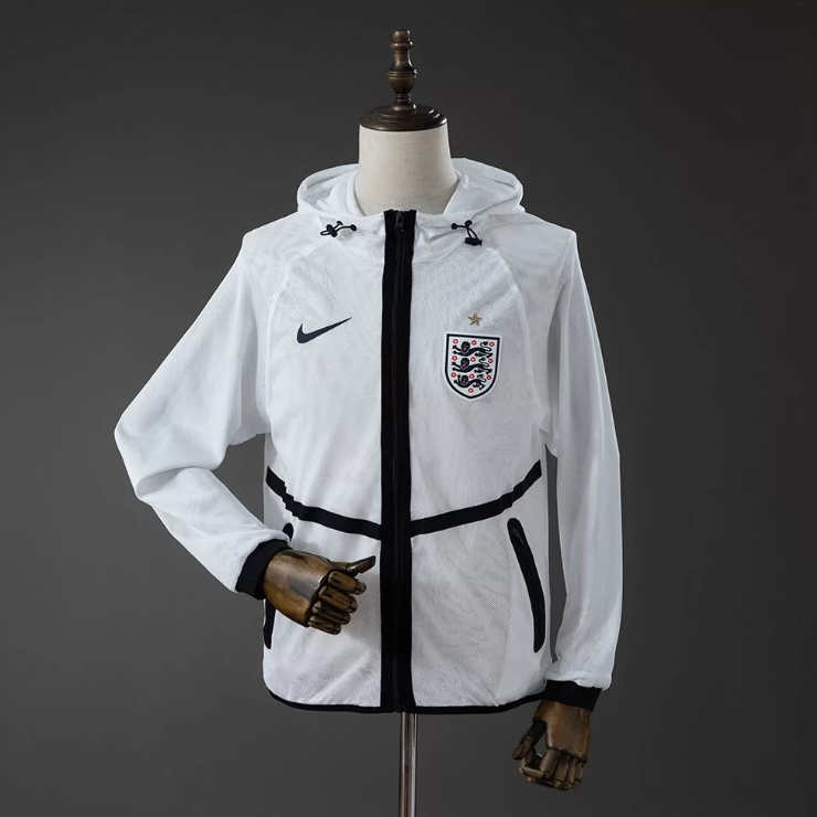 England VM 2026 Anthem Jakke Hvit Herre Treningsjakke