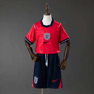 England VM 2026 Bortedrakt Barn Kortermet Fotballdraktsett