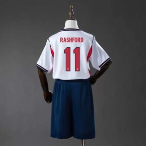 England VM 2026 Hjemmedrakt Barn Marcus Rashford 11 Fotballdraktsett