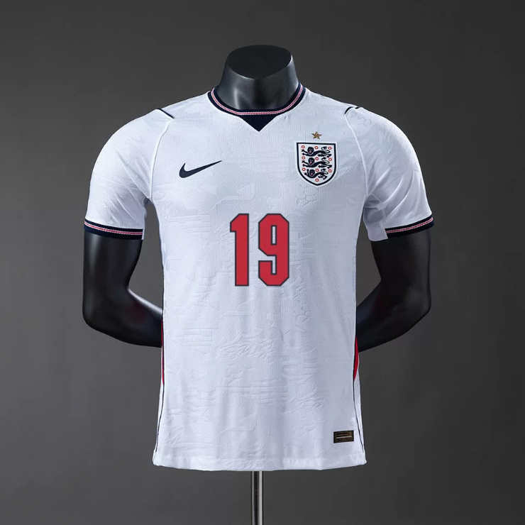 England VM 2026 Hjemmedrakt Eberechi Eze 19 Fotballdrakt Herre