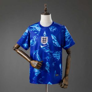 England fotballandslag VM 2026 Målvakt Blå Fotballtrøye Herre