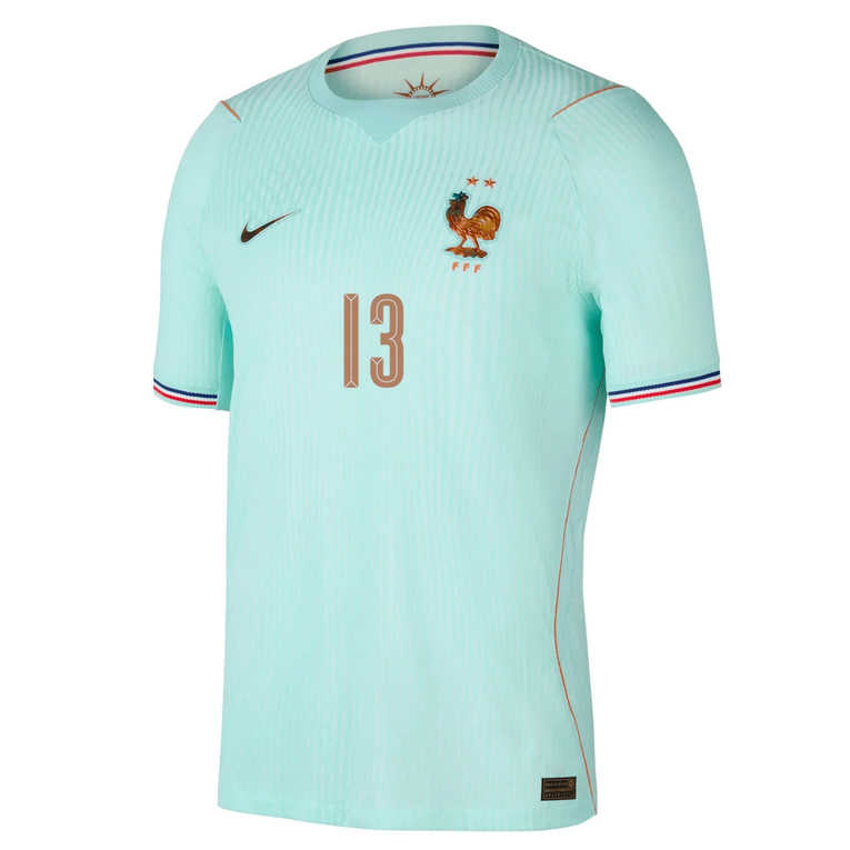 Frankrike bortedrakt VM 2026 herre N'Golo Kanté 13 kortermet fotballdrakt