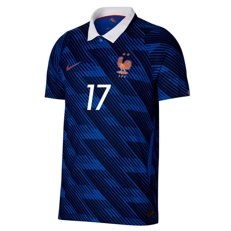 Frankrike hjemmedrakt VM 2026 herre William Saliba 17 kortermet fotballdrakt