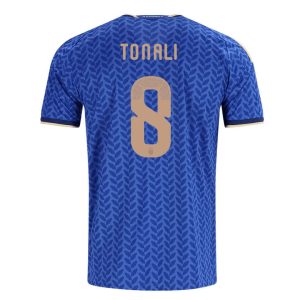 Italia Hjemmedrakt VM 2026 Herre Sandro Tonali 8 Kortermet Fotballdrakt