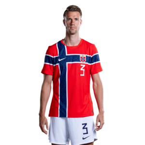 Kristoffer Ajer 3 – Norge VM 2026 Landslag Hjemmedraktsett Herre