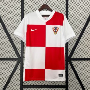 Kroatia Hjemmedrakt 2024 Herre Kortermet Fotballdrakt