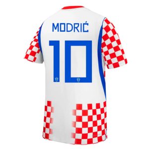 Kroatia Hjemmedrakt VM 2026 Herre Luka Modrić 10 Kortermet Fotballdrakt