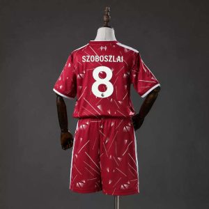 Liverpool Hjemmedrakt 2026/27 Dominik Szoboszlai 8 Barn Fotballdraktsett