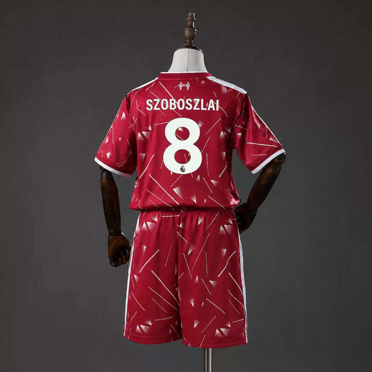 Liverpool Hjemmedrakt 2026/27 Dominik Szoboszlai 8 Barn Fotballdraktsett