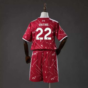 Liverpool Hjemmedrakt 2026/27 Hugo Ekitike 22 Barn Fotballdraktsett