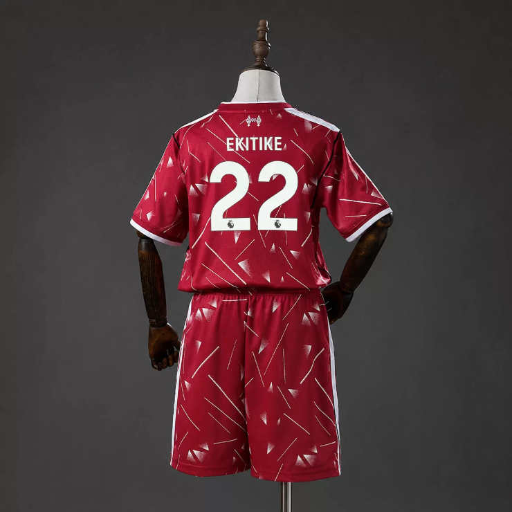 Liverpool Hjemmedrakt 2026/27 Hugo Ekitike 22 Barn Fotballdraktsett