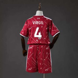 Liverpool Hjemmedrakt 2026/27 Virgil van Dijk 4 Barn Fotballdraktsett