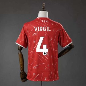 Liverpool Hjemmedrakt 2026/27 Virgil van Dijk 4 Herre Fotballdrakt
