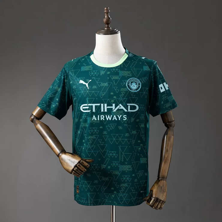 Manchester City 2025/26 Fjerdedrakt Erling Haaland 9 Fotballdrakt Herre