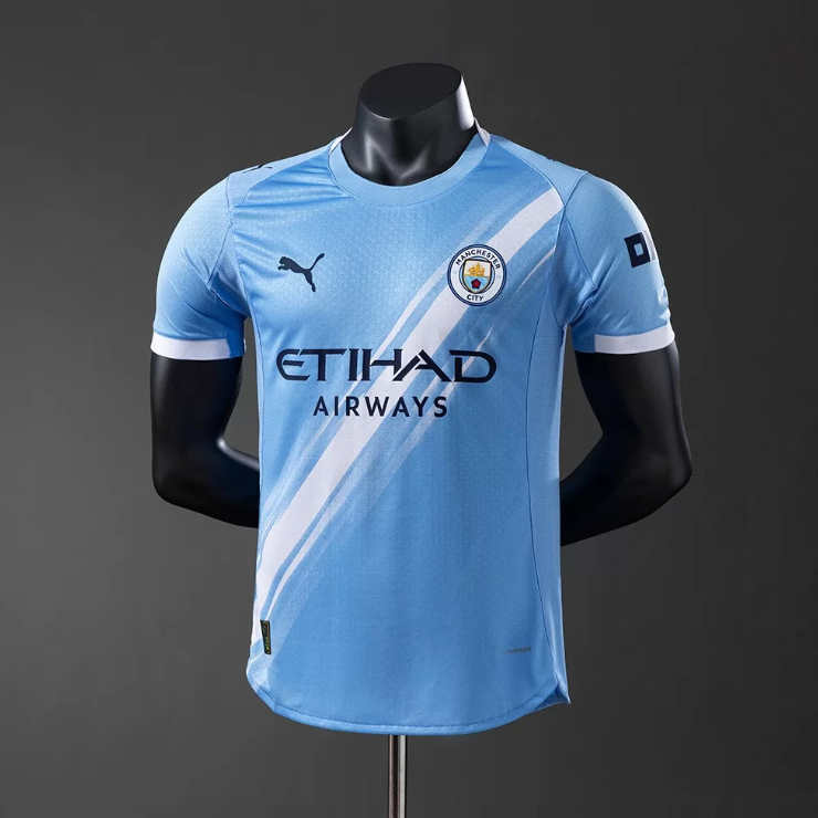 Manchester City 2025/26 Hjemmedrakt Omar Marmoush 7 Fotballdrakt Herr