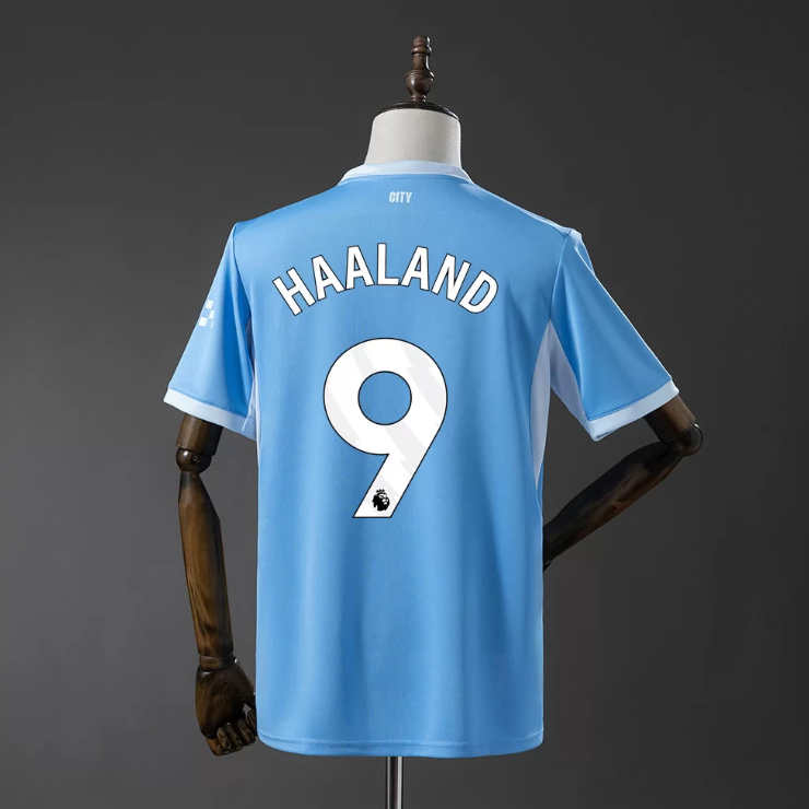 Manchester City 2026/27 Hjemmedrakt Erling Haaland 9 Fotballdrakt Herre