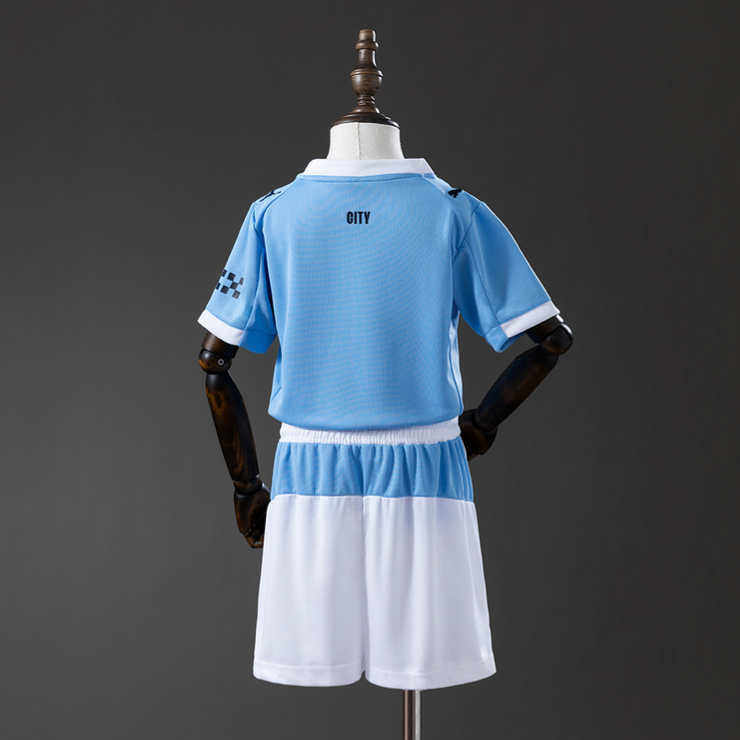 Manchester City Hjemmedrakt 2025/26 Barn Fotballdraktsett