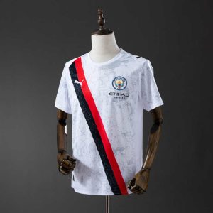 Manchester City KidSuper 2025/26 Hvit Fotballdrakt Herre
