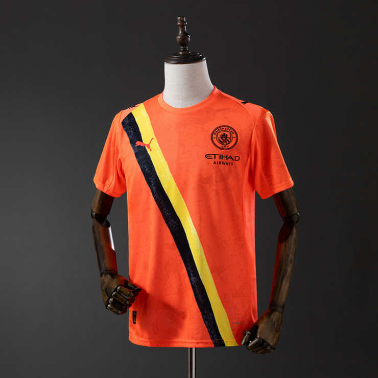 Manchester City KidSuper 2025/26 Neon Sun Fotballdrakt Herre