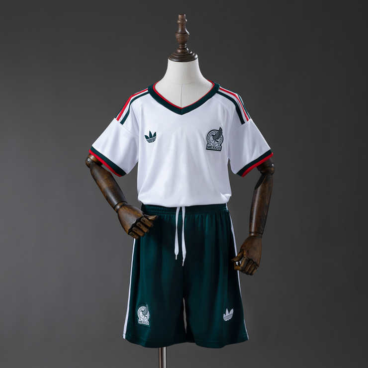 Mexico VM 2026 Bortedrakt Barn Kortermet Fotballdraktsett