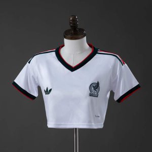 Mexico VM 2026 Bortedrakt Dame Crop Top Fotballdrakt