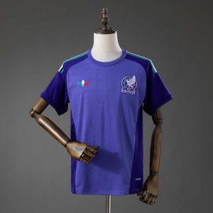 Mexico VM 2026 Bortedrakt Keeper Herre Lilla Fotballdrakt