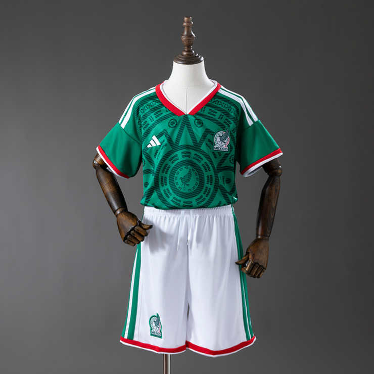 Mexico VM 2026 Hjemmedrakt Barn Kortermet Fotballdraktsett