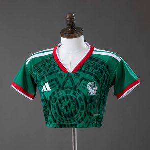 Mexico VM 2026 Hjemmedrakt Dame Crop Top Fotballdrakt