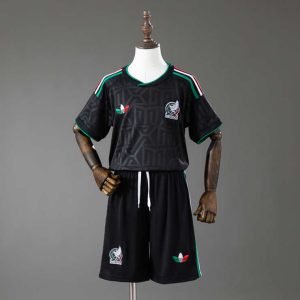 Mexico VM 2026 Tredjedrakt Barn Kortermet Fotballdraktsett