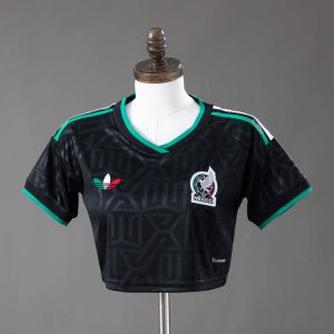 Mexico VM 2026 Tredjedrakt Dame Crop Top Fotballdrakt