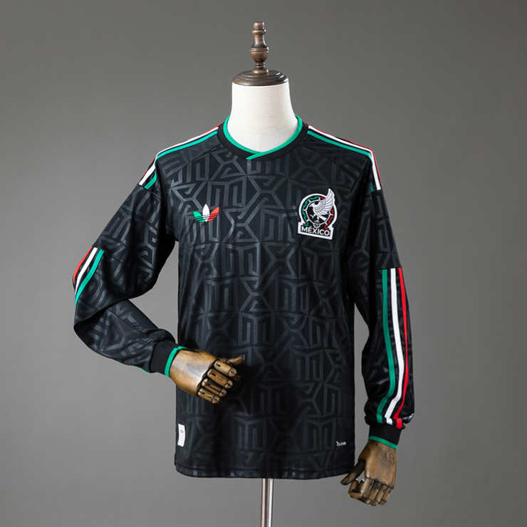 Mexico VM 2026 Tredjedrakt – Langermet Fotballdrakt for Herre