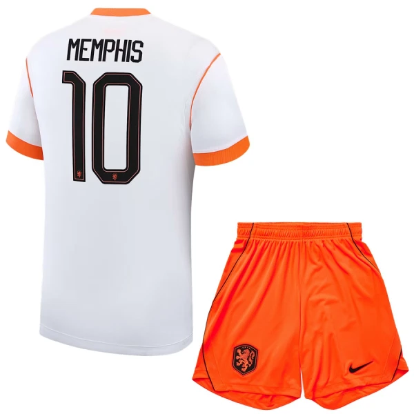 Nederland VM 2026 Bortedrakt Barn Memphis Depay 10 Fotballdrakt Sett