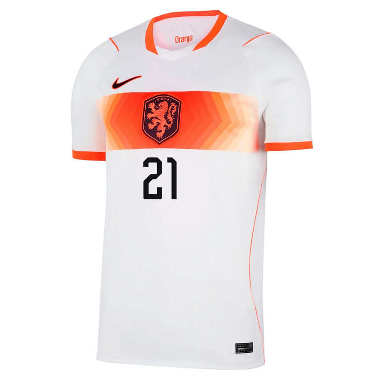 Nederland VM 2026 Bortedrakt Frenkie de Jong 21 Fotballdrakt Herre