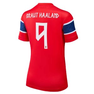 Norge Hjemmedrakt VM 2026 Dame Erling Haaland 9 Fotballdrakt