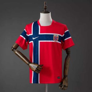 Norge Landslagsdrakt 2026 Hjemmedrakt Rød Herre Fotballdrakt