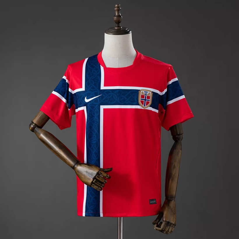 Norge Landslagsdrakt 2026 Hjemmedrakt Rød Herre Fotballdrakt