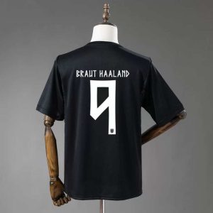 Norge VM 2026 Bortedrakt Erling Haaland 9 Fotballdrakt Herre