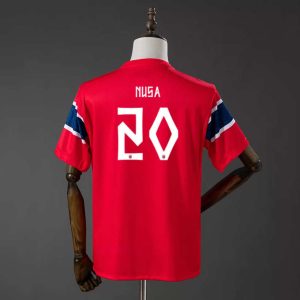 Norge VM 2026 Hjemmedrakt Antonio Nusa 20 Fotballdrakt Herre