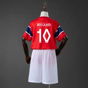 Norge VM 2026 Hjemmedrakt Barn Martin Ødegaard 10 Fotballdrakt Sett