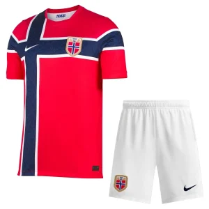 Norge VM 2026 Hjemmedraktsett Barn Fotballdrakt