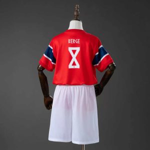 Norge VM 2026 Hjemmedraktsett Barn Sander Berge 8 Kortermet Fotballdrakt