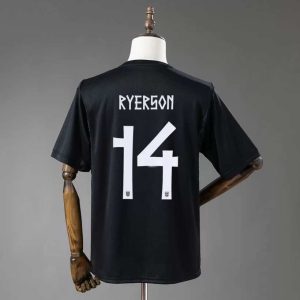 Norge bortedrakt VM 2026 herre Julian Ryerson 14 kortermet fotballdrakt